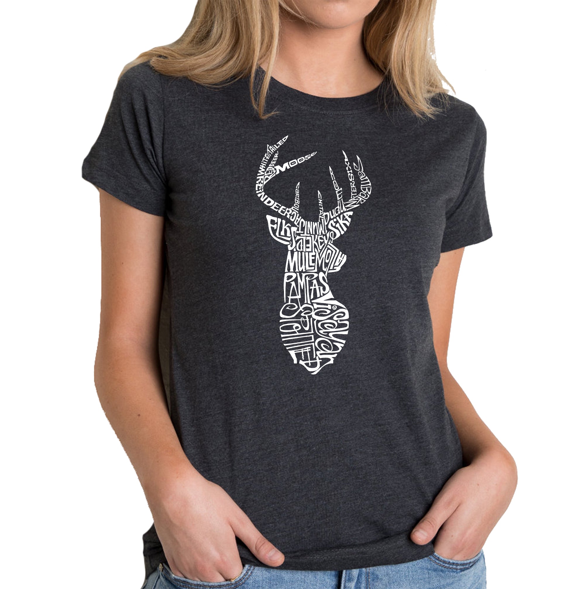 Deer deals shirt womens