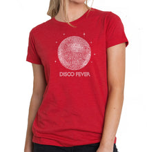 Load image into Gallery viewer, Disco Ball - Women&#39;s Premium Blend Word Art T-Shirt
