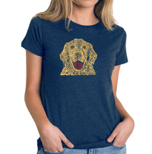 Load image into Gallery viewer, Dog - Women&#39;s Premium Blend Word Art T-Shirt