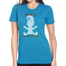 Load image into Gallery viewer, Christmas Elf - Women&#39;s Premium Blend Word Art T-Shirt