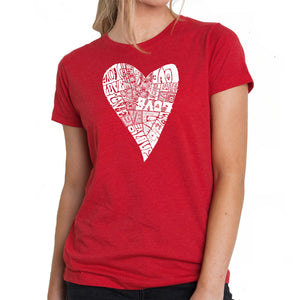 Lots of Love - Women's Premium Blend Word Art T-Shirt