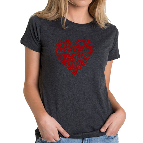 Love Yourself - Women's Premium Blend Word Art T-Shirt