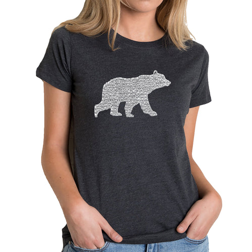 Mama Bear  - Women's Premium Blend Word Art T-Shirt