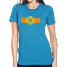 Load image into Gallery viewer, Mom Sunflower  - Women&#39;s Premium Blend Word Art T-Shirt