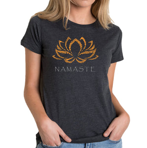 Namaste - Women's Premium Blend Word Art T-Shirt