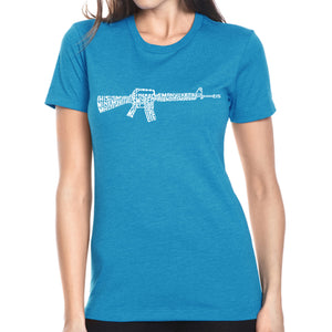 RIFLEMANS CREED - Women's Premium Blend Word Art T-Shirt