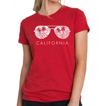 Load image into Gallery viewer, California Shades - Women&#39;s Premium Blend Word Art T-Shirt