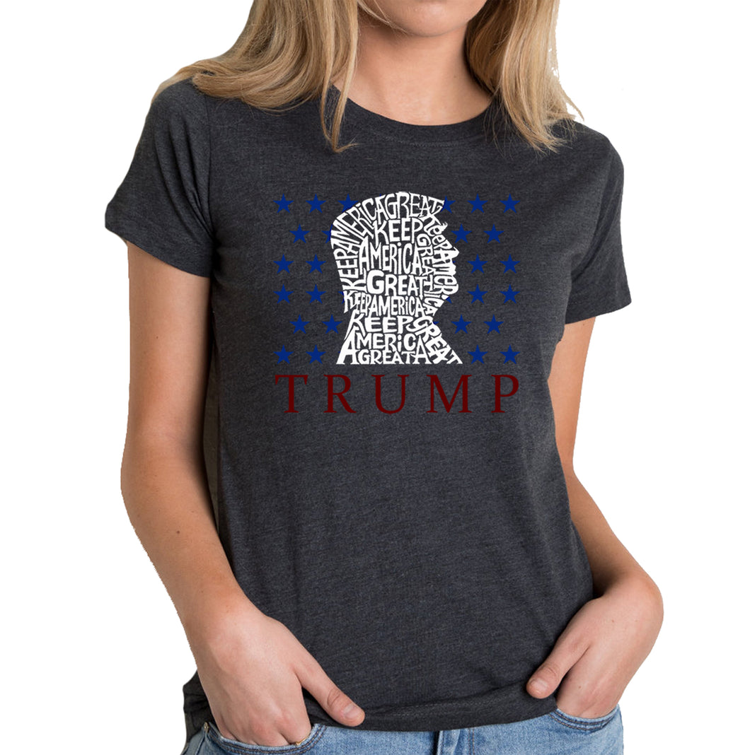 Keep America Great - Women's Premium Blend Word Art T-Shirt