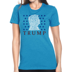 Keep America Great - Women's Premium Blend Word Art T-Shirt