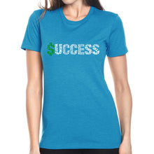 Load image into Gallery viewer, Success  - Women&#39;s Premium Blend Word Art T-Shirt