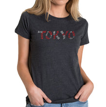 Load image into Gallery viewer, THE NEIGHBORHOODS OF TOKYO - Women&#39;s Premium Blend Word Art T-Shirt