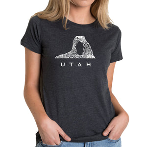 Utah - Women's Premium Blend Word Art T-Shirt