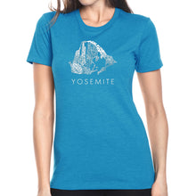 Load image into Gallery viewer, Yosemite - Women&#39;s Premium Blend Word Art T-Shirt