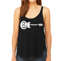 Load image into Gallery viewer, COME TOGETHER - Women&#39;s Word Art Flowy Tank