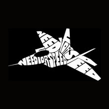 Load image into Gallery viewer, FIGHTER JET NEED FOR SPEED - Boy&#39;s Word Art T-Shirt