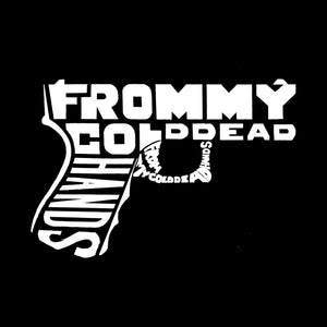 Cold Dead Hands Gun - Men's Word Art T-Shirt
