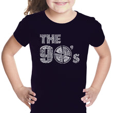 Load image into Gallery viewer, 90S - Girl&#39;s Word Art T-Shirt