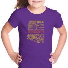 Load image into Gallery viewer, Az Pics - Girl&#39;s Word Art T-Shirt