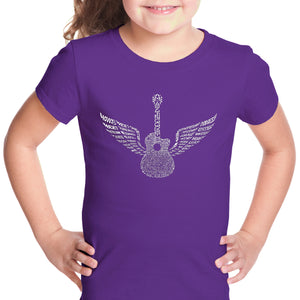 Amazing Grace - Girl's Word Art T-Shirt