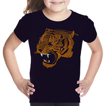 Load image into Gallery viewer, Beast Mode - Girl&#39;s Word Art T-Shirt