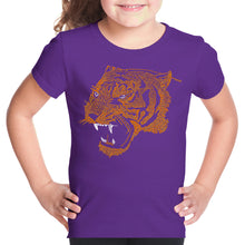 Load image into Gallery viewer, Beast Mode - Girl&#39;s Word Art T-Shirt