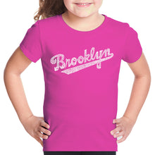 Load image into Gallery viewer, Brooklyn Neighborhoods  - Girl&#39;s Word Art T-Shirt