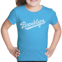 Load image into Gallery viewer, Brooklyn Neighborhoods  - Girl&#39;s Word Art T-Shirt