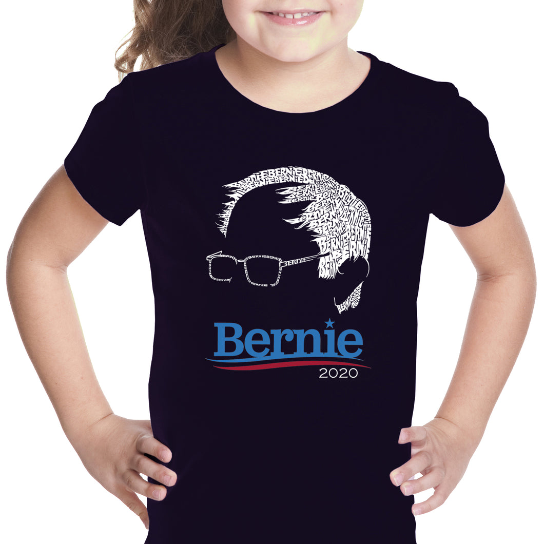 Bernie Sanders 2020 - Girl's Word Art T-Shirt