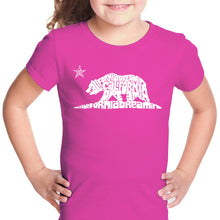 Load image into Gallery viewer, California Dreamin - Girl&#39;s Word Art T-Shirt