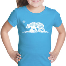 Load image into Gallery viewer, California Dreamin - Girl&#39;s Word Art T-Shirt