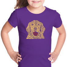 Load image into Gallery viewer, Dog - Girl&#39;s Word Art T-Shirt