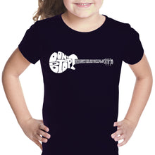 Load image into Gallery viewer, Don&#39;t Stop Believin&#39; - Girl&#39;s Word Art T-Shirt