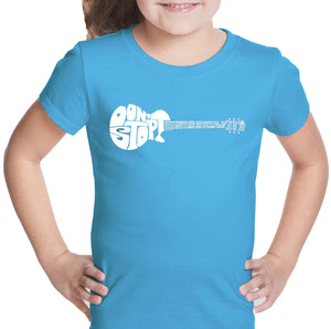 Don't Stop Believin' - Girl's Word Art T-Shirt
