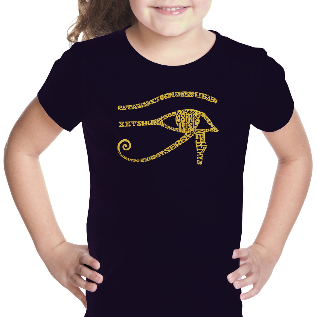 EGYPT - Girl's Word Art T-Shirt