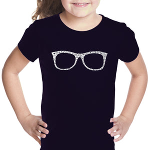 SHEIK TO BE GEEK - Girl's Word Art T-Shirt