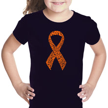 Load image into Gallery viewer, Ms Ribbon - Girl&#39;s Word Art T-Shirt