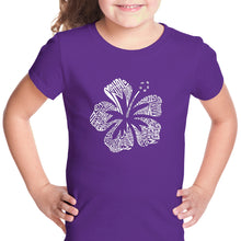 Load image into Gallery viewer, Mahalo - Girl&#39;s Word Art T-Shirt