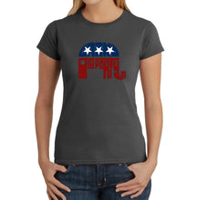 Load image into Gallery viewer, REPUBLICAN GRAND OLD PARTY - Women&#39;s Word Art T-Shirt