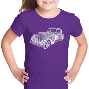 Mobsters - Girl's Word Art T-Shirt