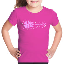 Load image into Gallery viewer, Shake it Off - Girl&#39;s Word Art T-Shirt