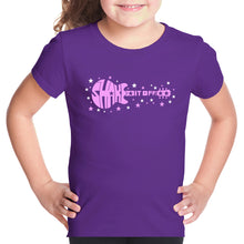 Load image into Gallery viewer, Shake it Off - Girl&#39;s Word Art T-Shirt