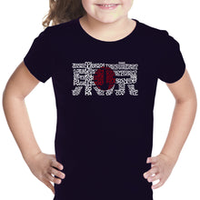Load image into Gallery viewer, Tokyo Sun - Girl&#39;s Word Art T-Shirt