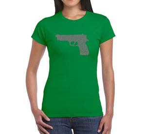 RIGHT TO BEAR ARMS - Women's Word Art T-Shirt