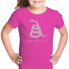 Load image into Gallery viewer, DONT TREAD ON ME - Girl&#39;s Word Art T-Shirt
