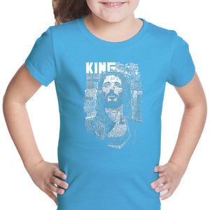 JESUS - Girl's Word Art T-Shirt