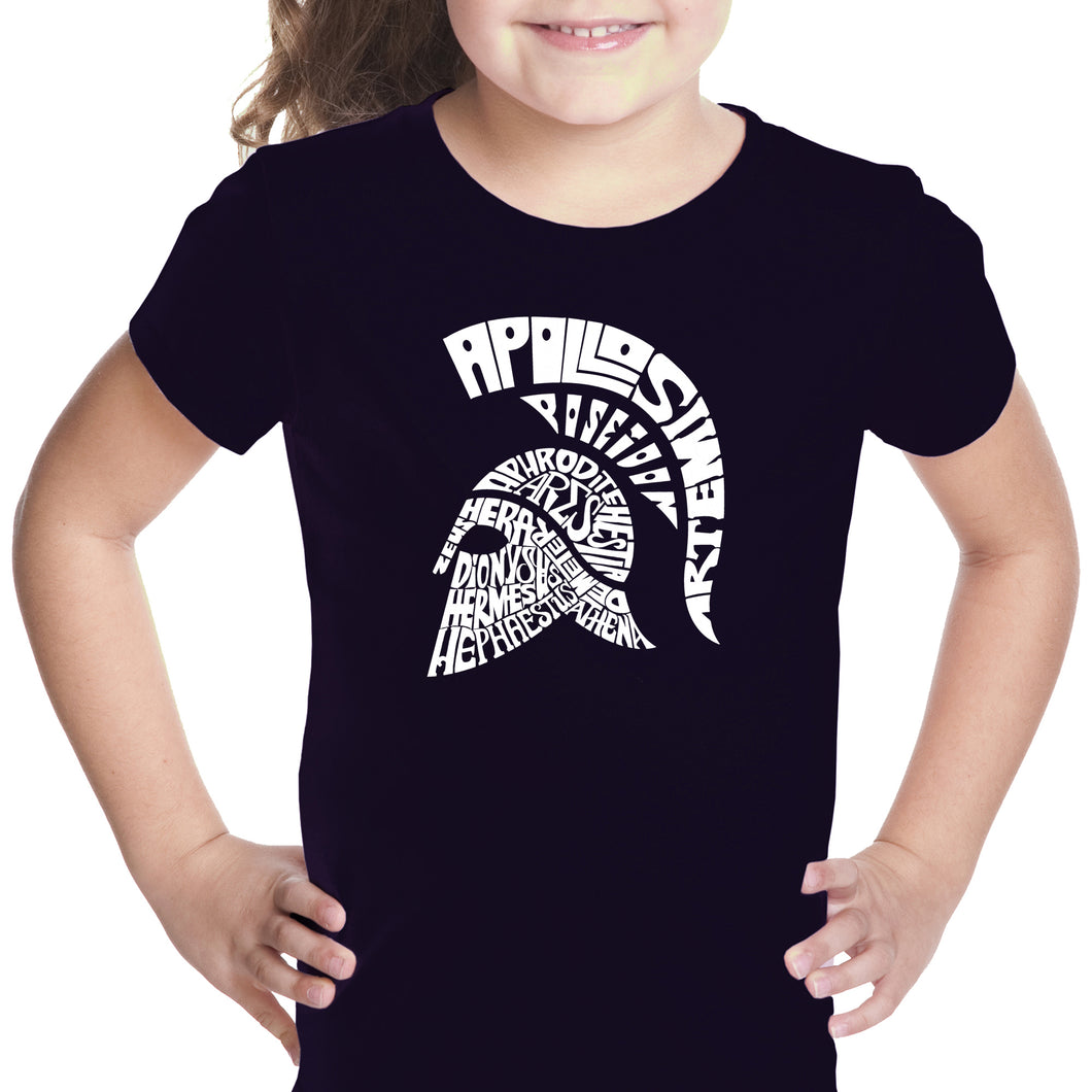 SPARTAN - Girl's Word Art T-Shirt