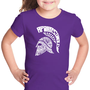 SPARTAN - Girl's Word Art T-Shirt