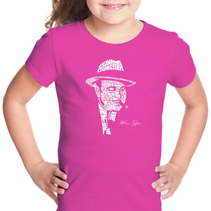 AL CAPONE ORIGINAL GANGSTER - Girl's Word Art T-Shirt