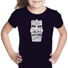 Load image into Gallery viewer, TIKI BIG KAHUNA - Girl&#39;s Word Art T-Shirt