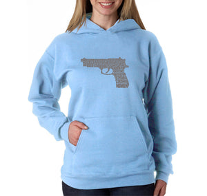 RIGHT TO BEAR ARMS - Women's Word Art Hooded Sweatshirt